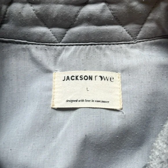 Jackson Rowe Grey Shacket - Picture 2 of 3